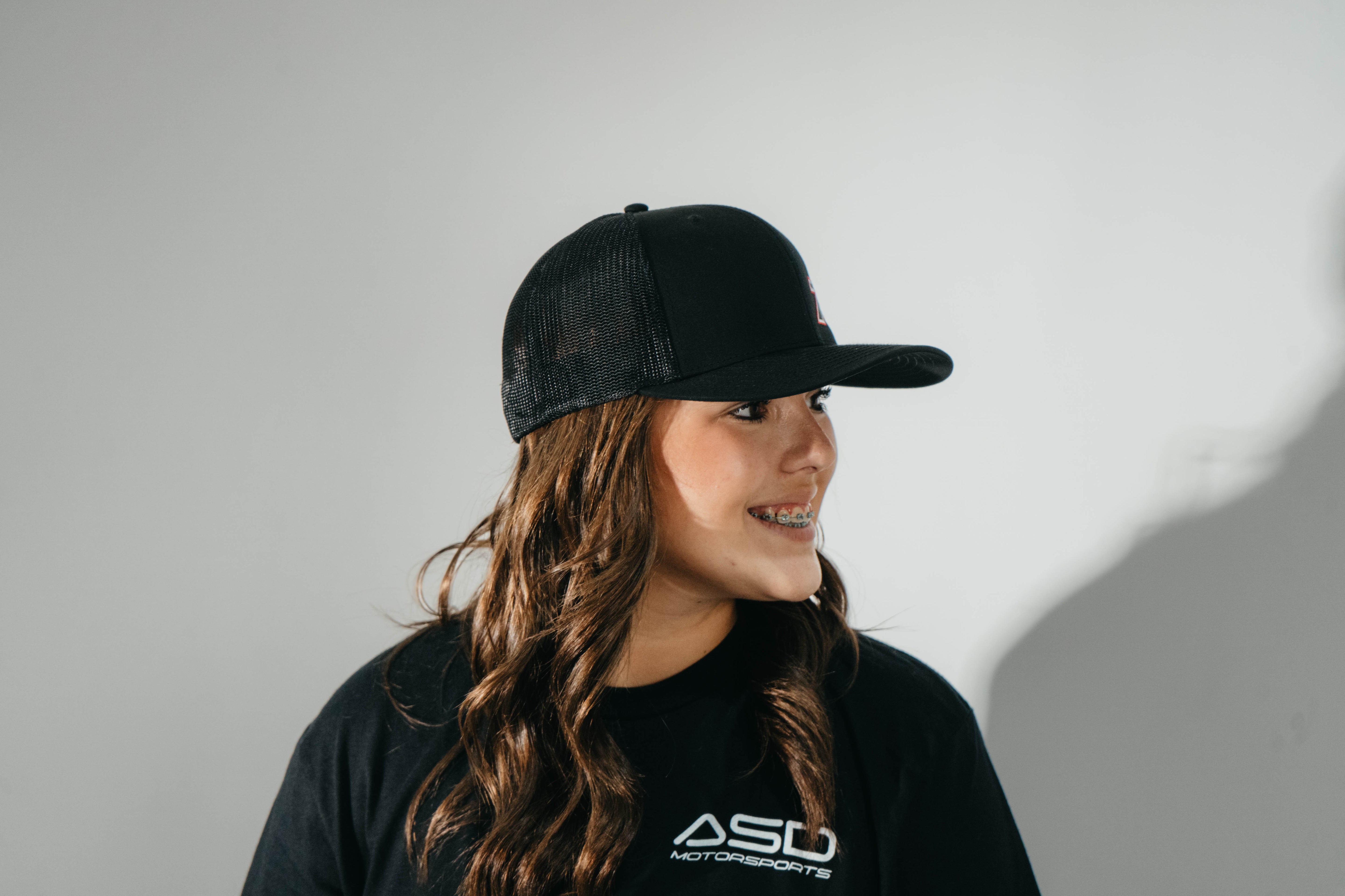 74x Black Mesh Back Hat