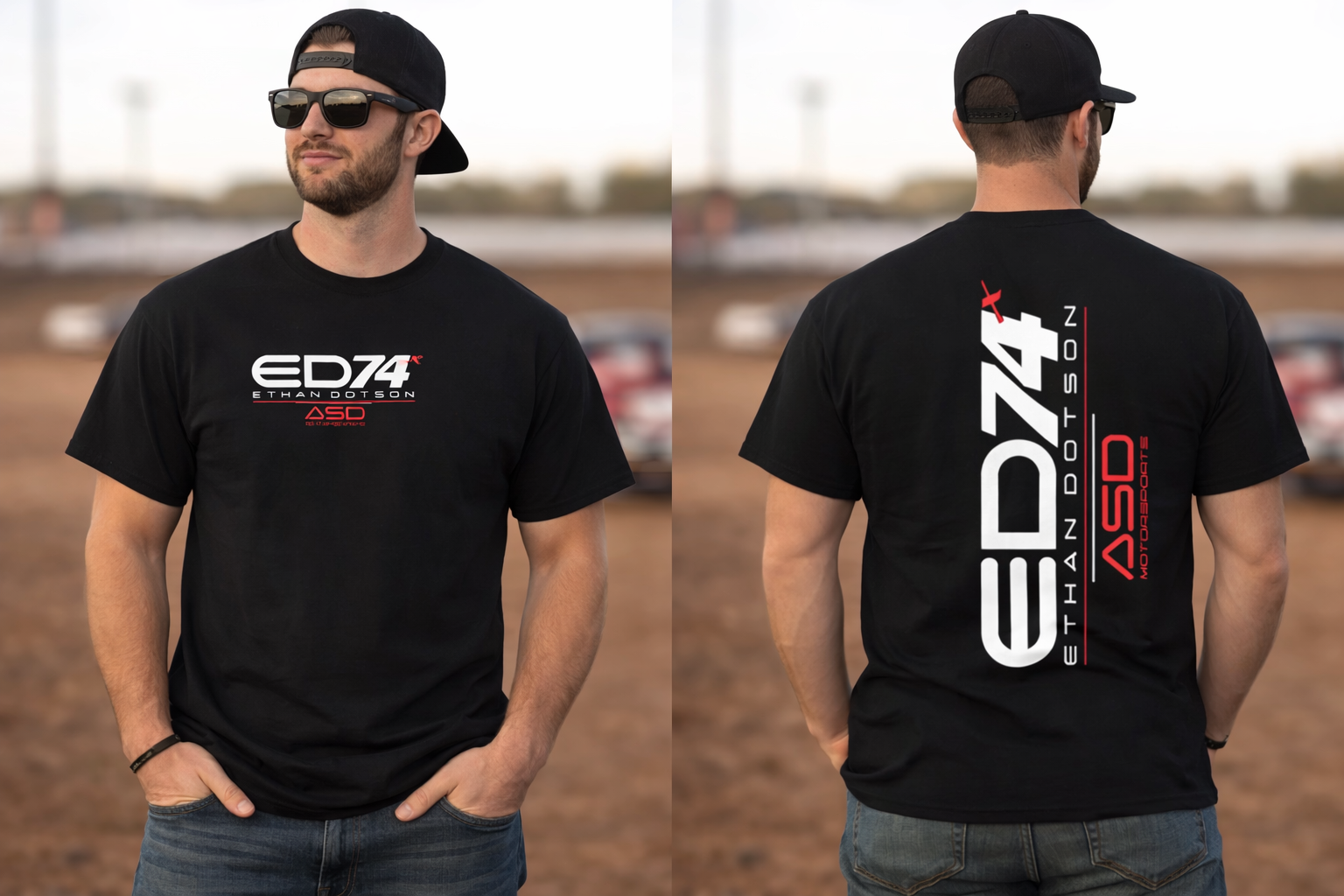 ED Logo Black Tee