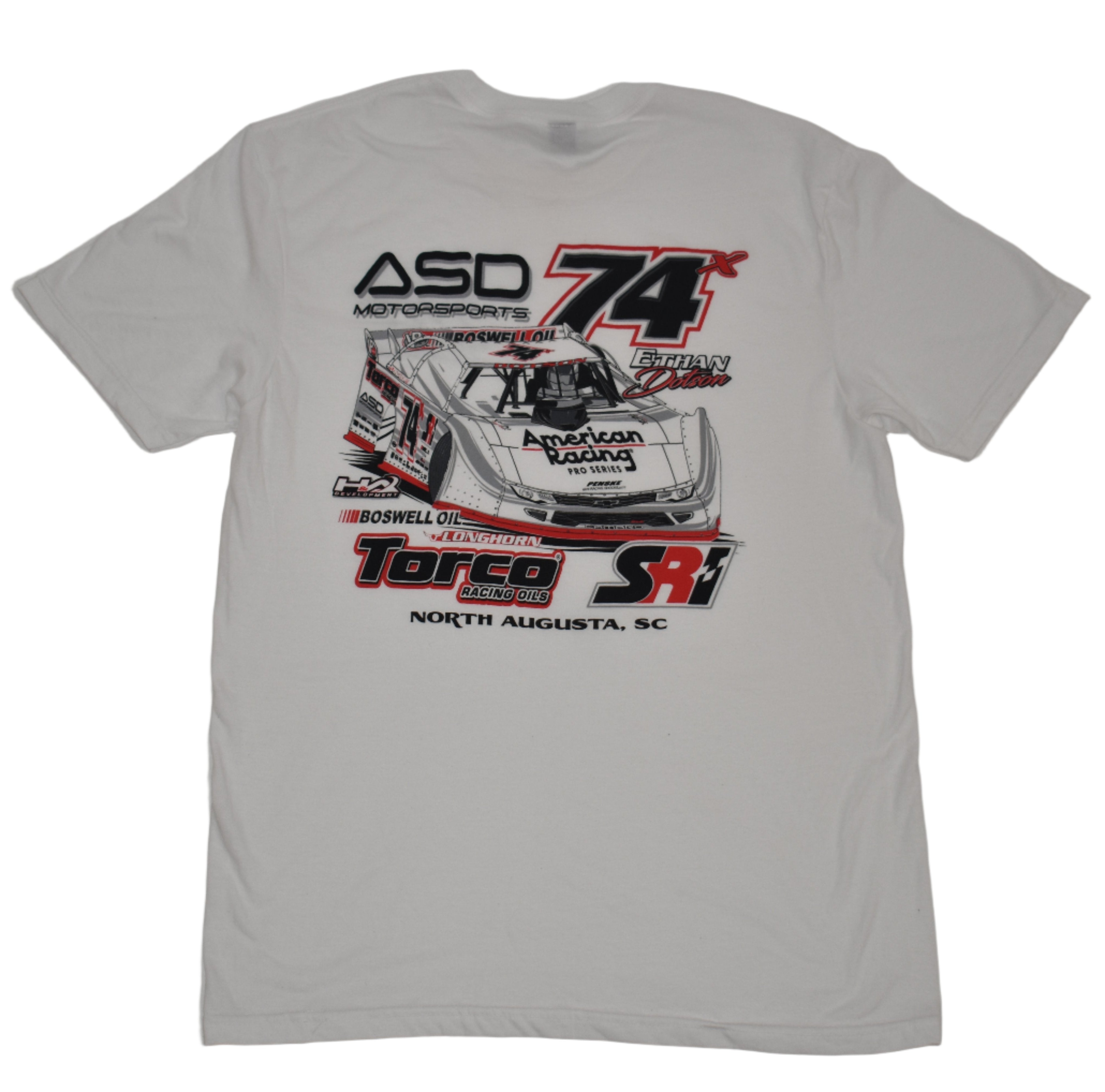 ASD-Ethan Dotson White Team Tee