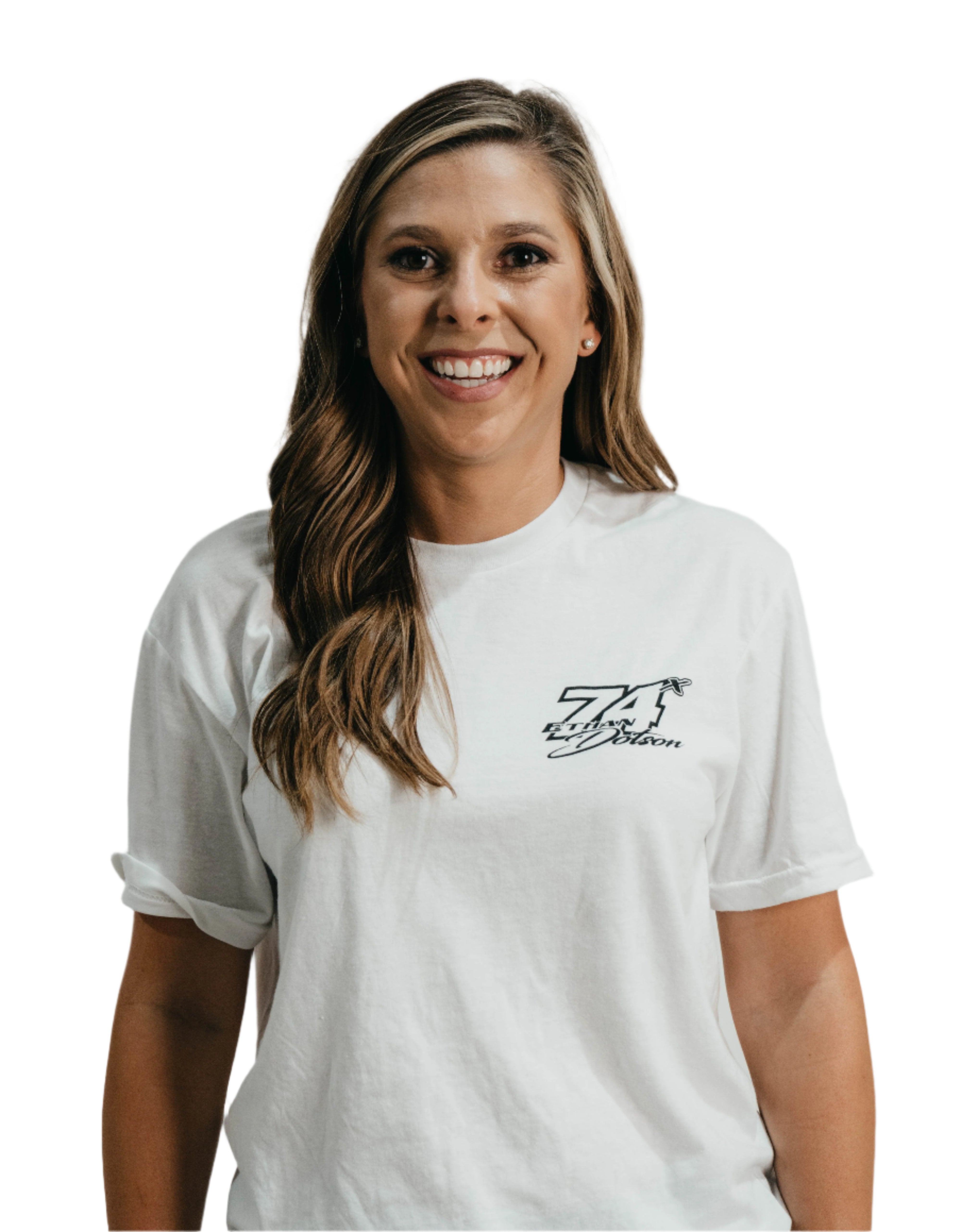 ASD-Ethan Dotson White Team Tee