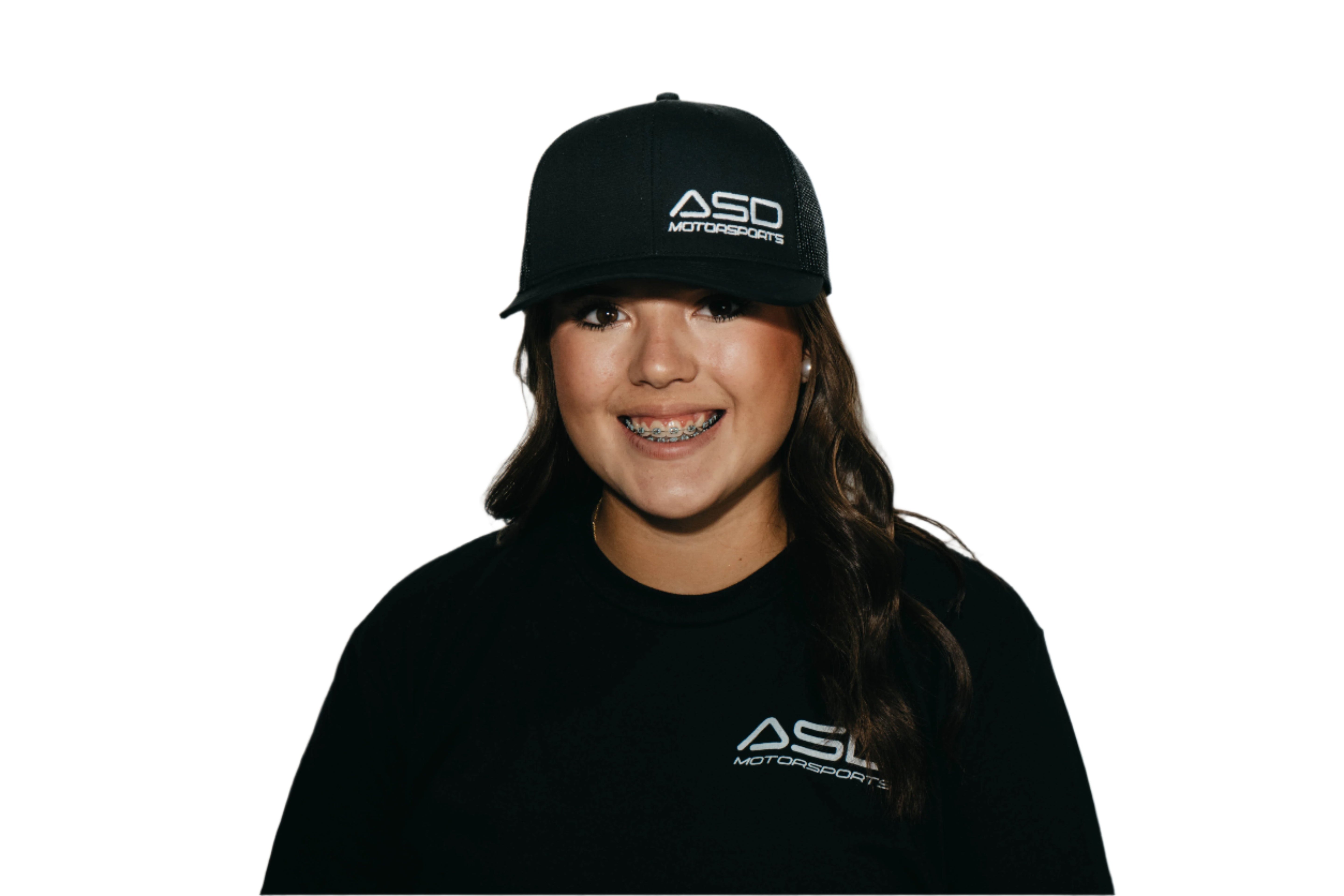 ASD Black Mesh Back Hat