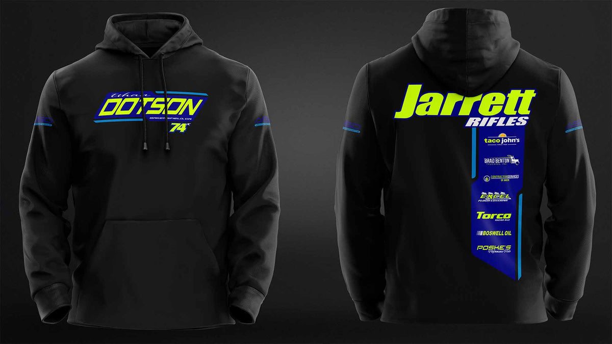 Black Ethan Dotson BLACK & BLUE HOODIE