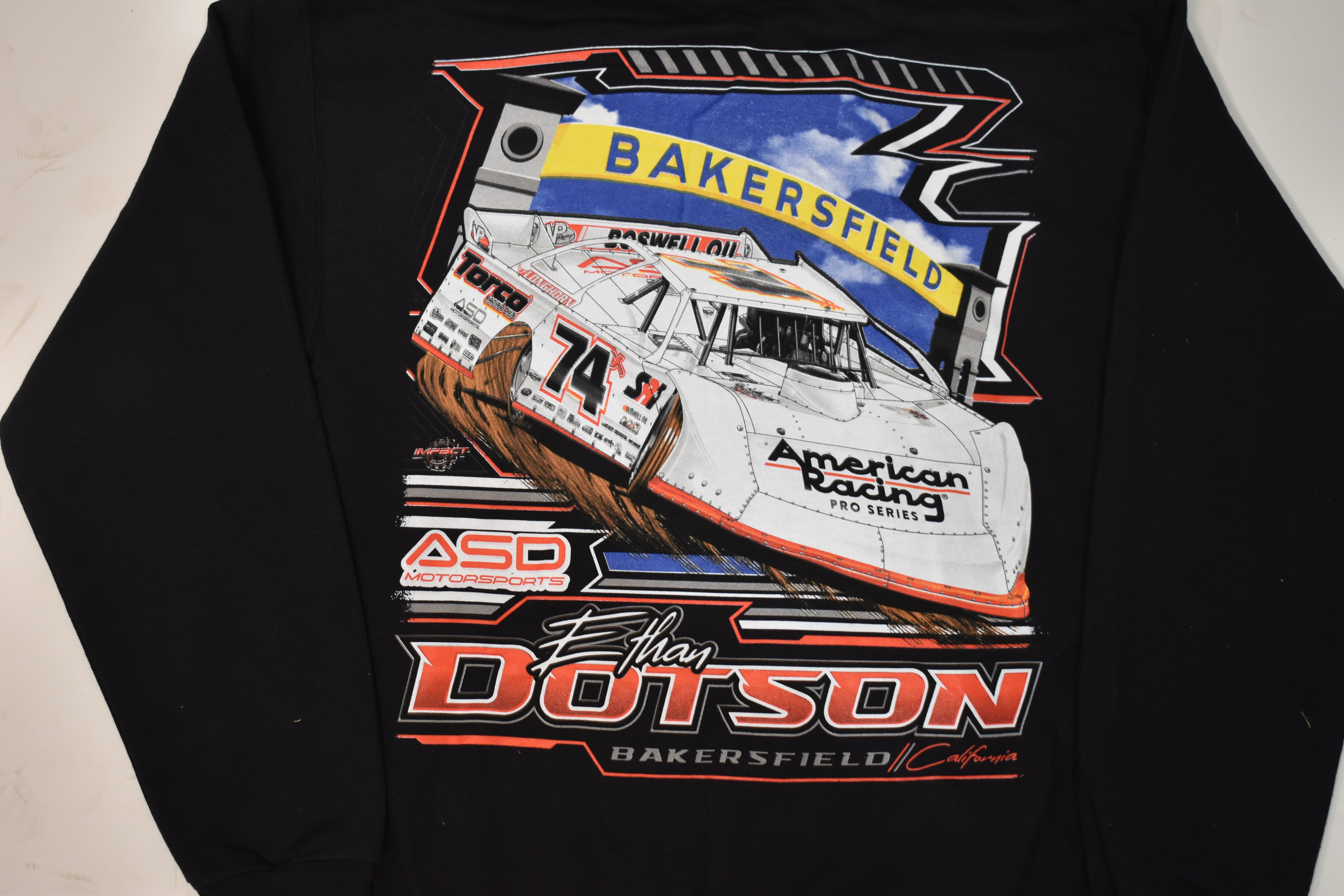 Bakersfield Black Hoodie