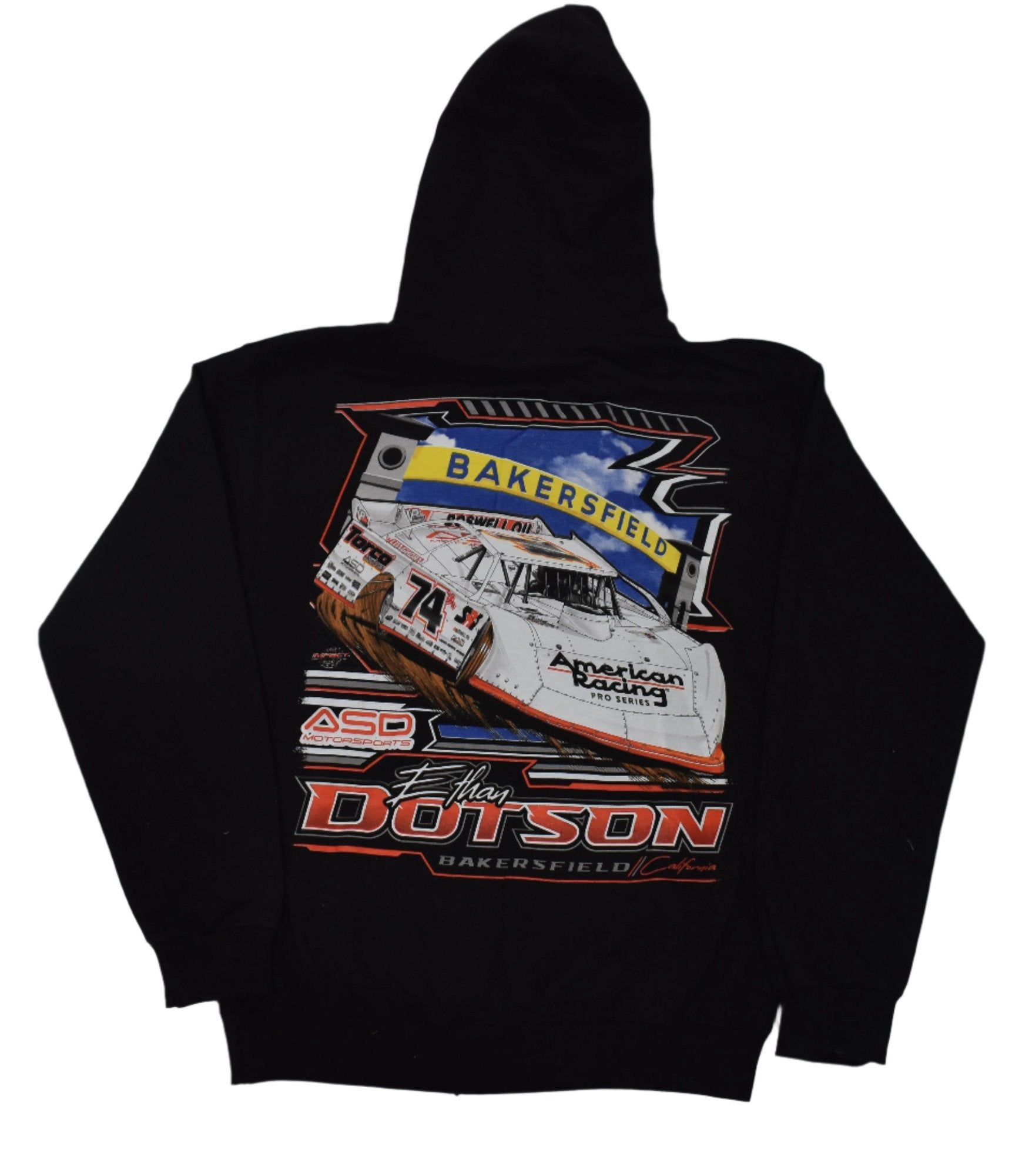 Bakersfield Black Hoodie