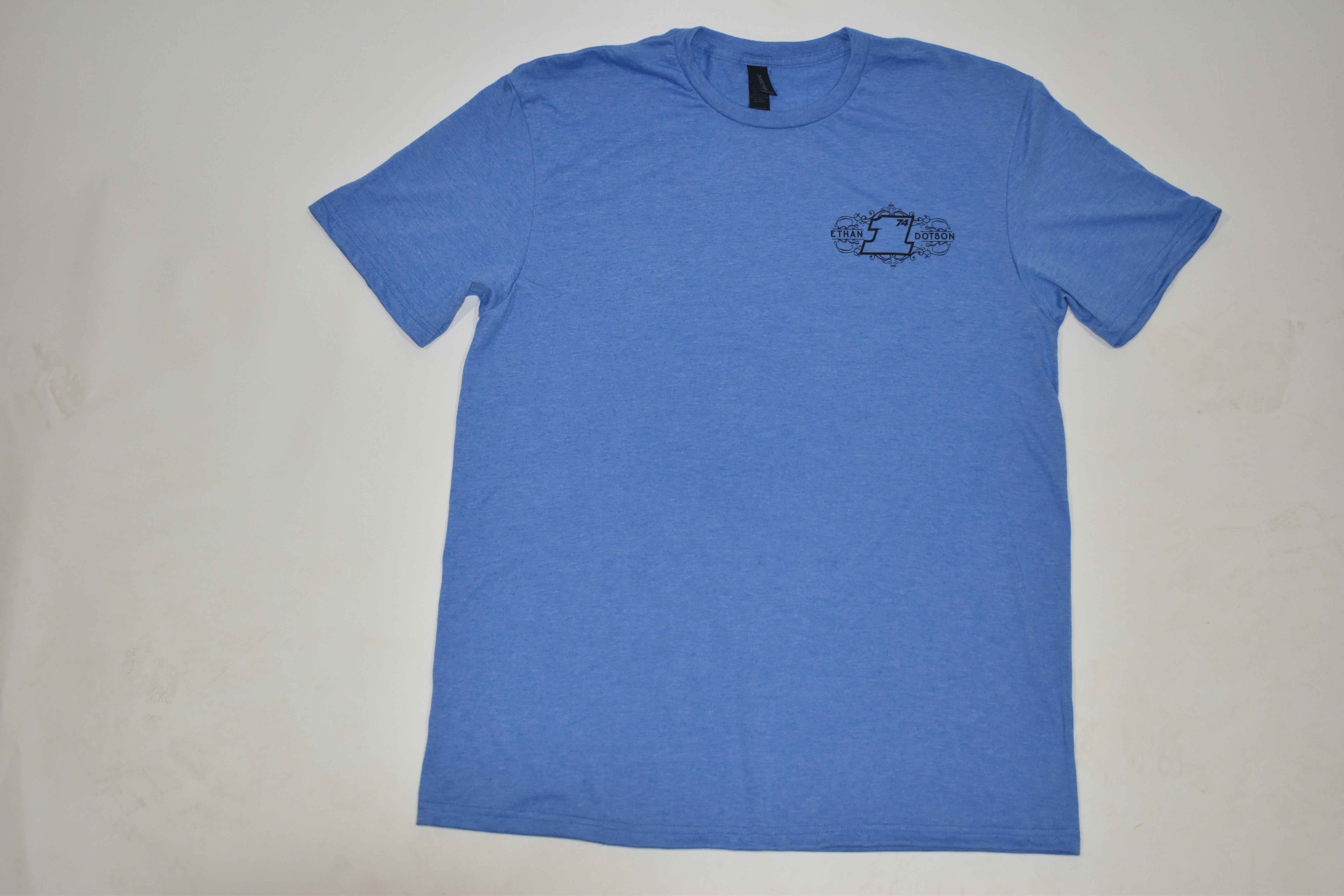 Ethan Dotson Blue Vintage Tee
