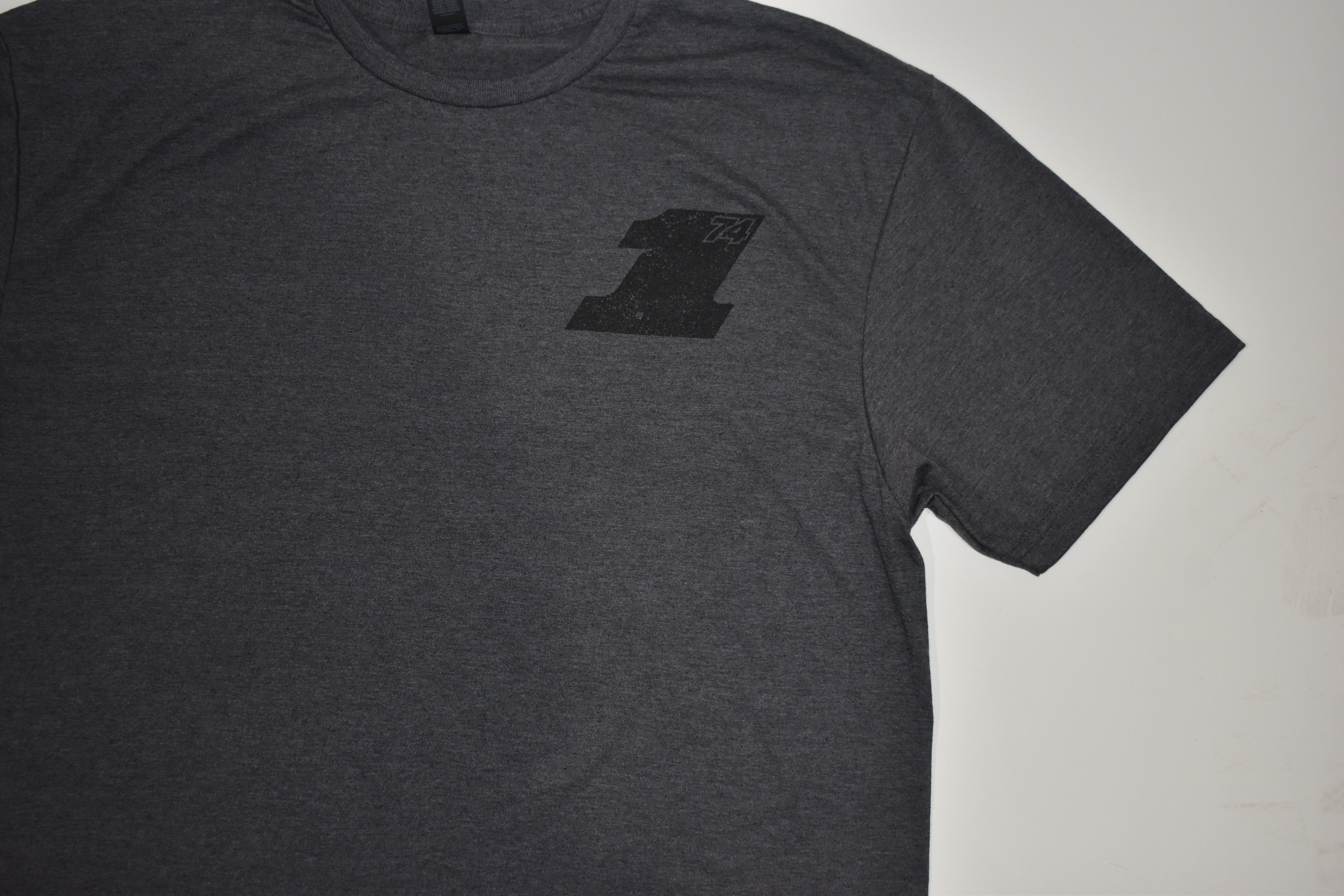 Ethan Dotson Dark Gray Western Tee