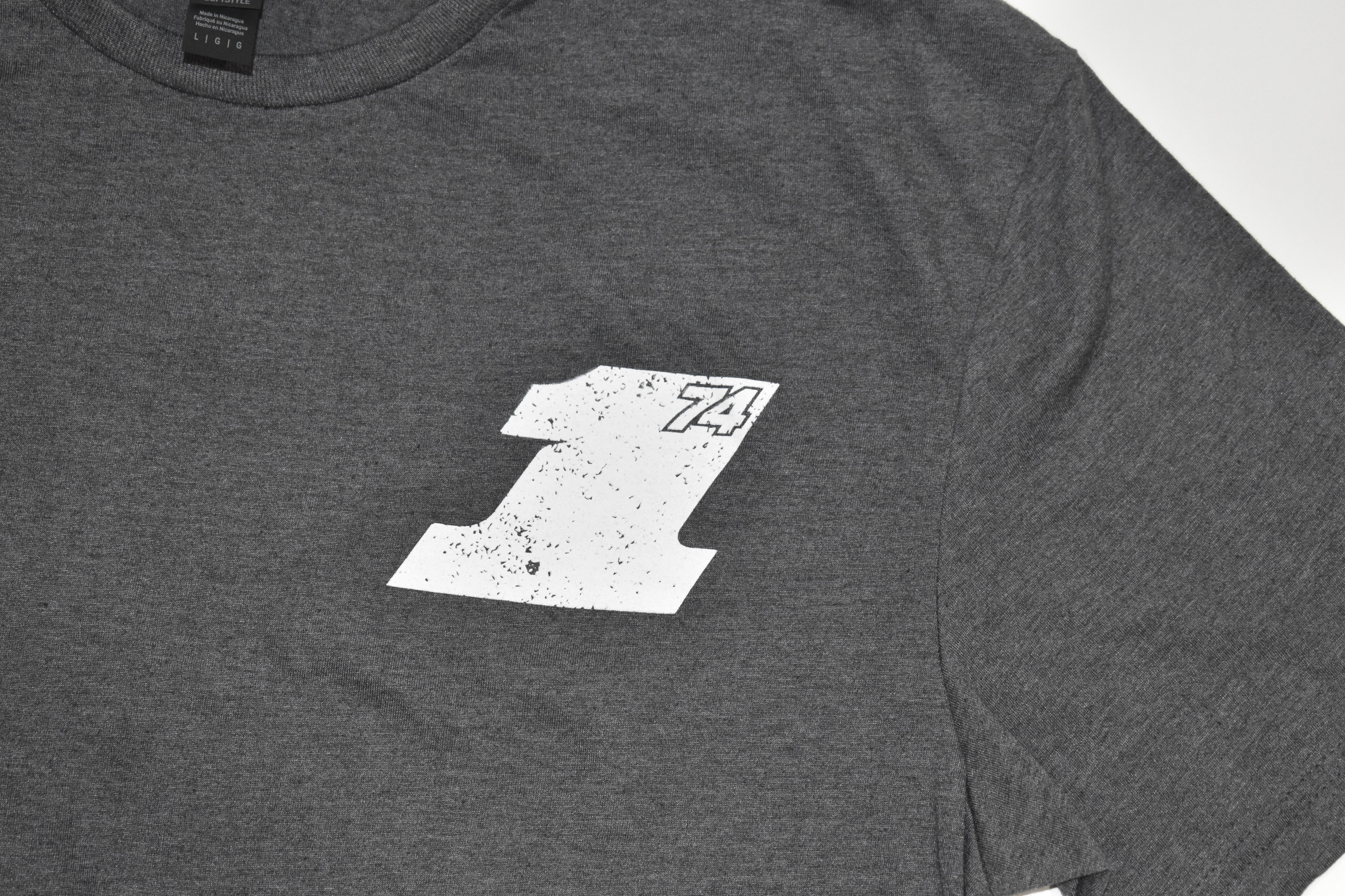 Ethan Dotson Gray Bakersfield Tee