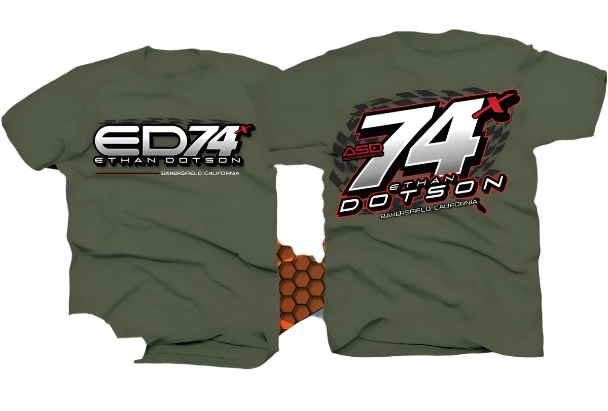 ED Logo Olive Green Tee