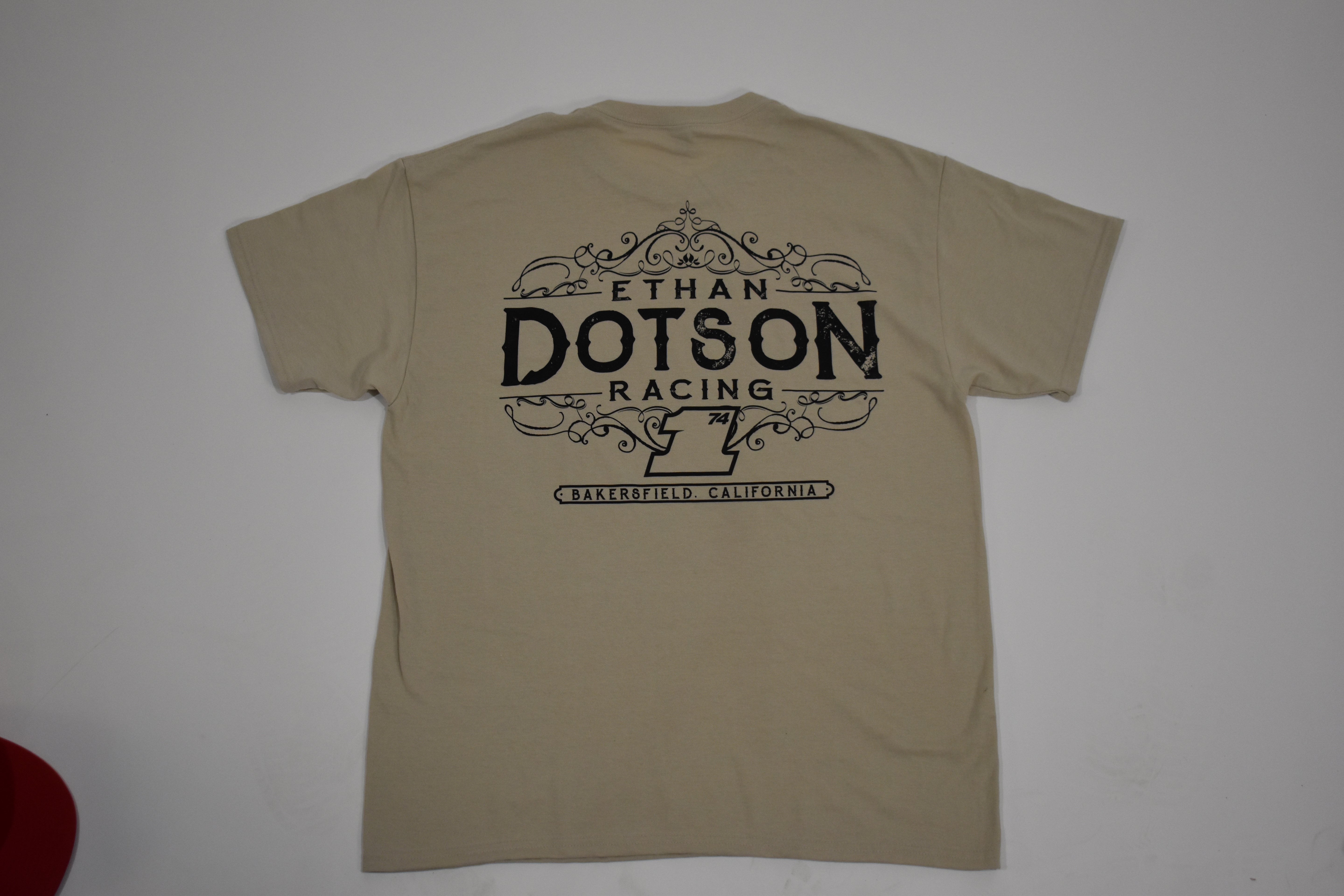 Ethan Dotson Tan Vintage Tee