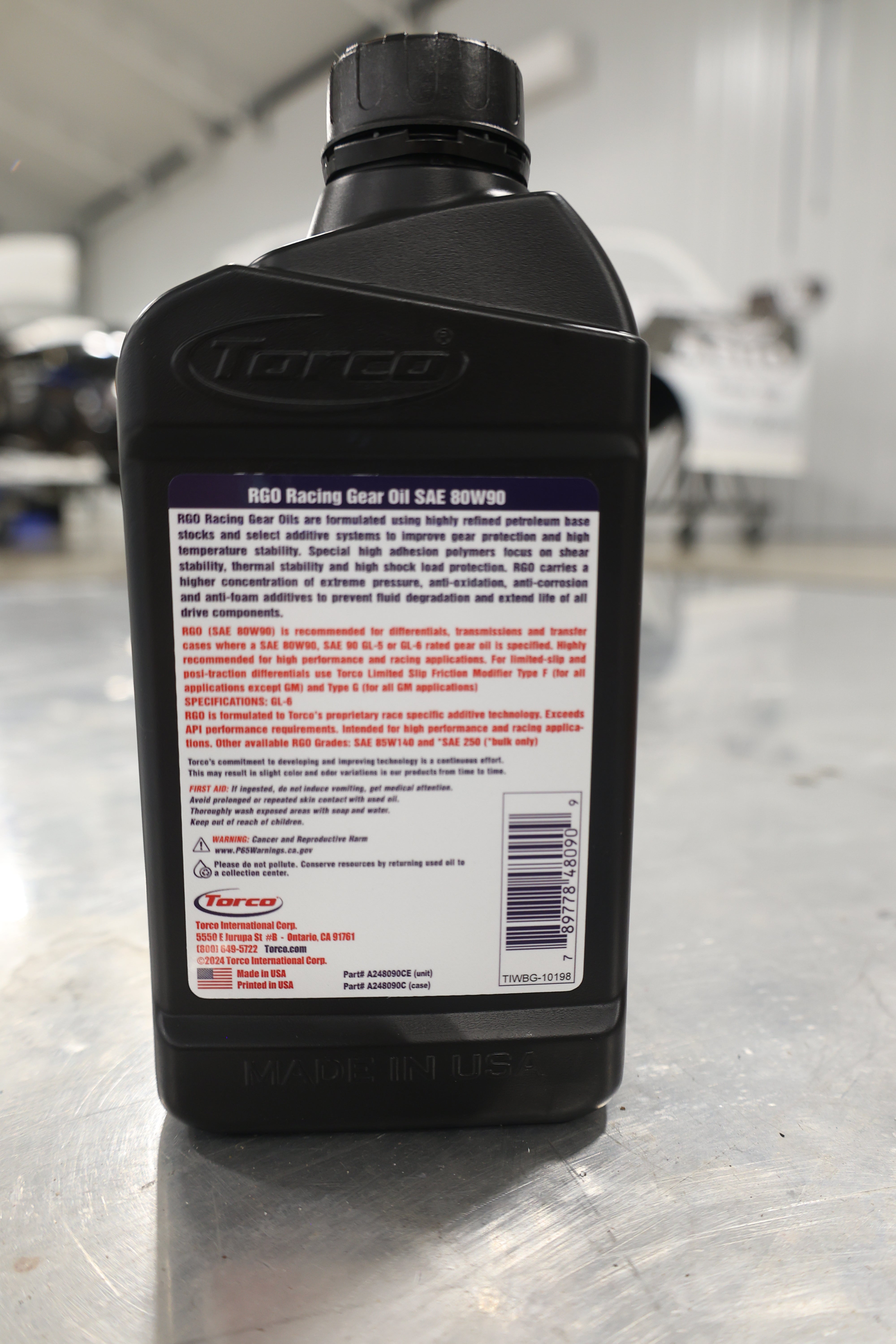 RGO Racing Gear Oil