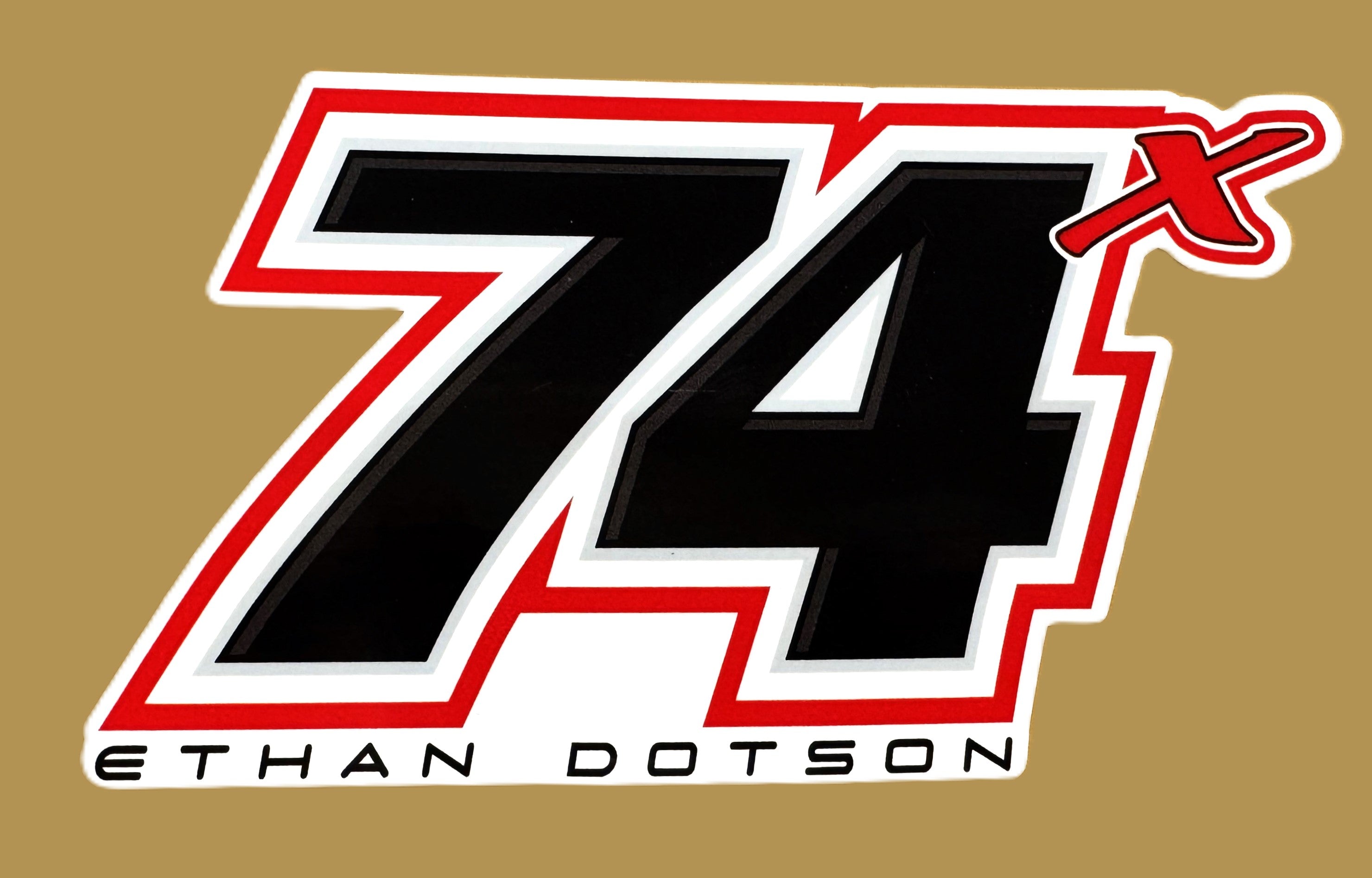 74x Bumper Stickers