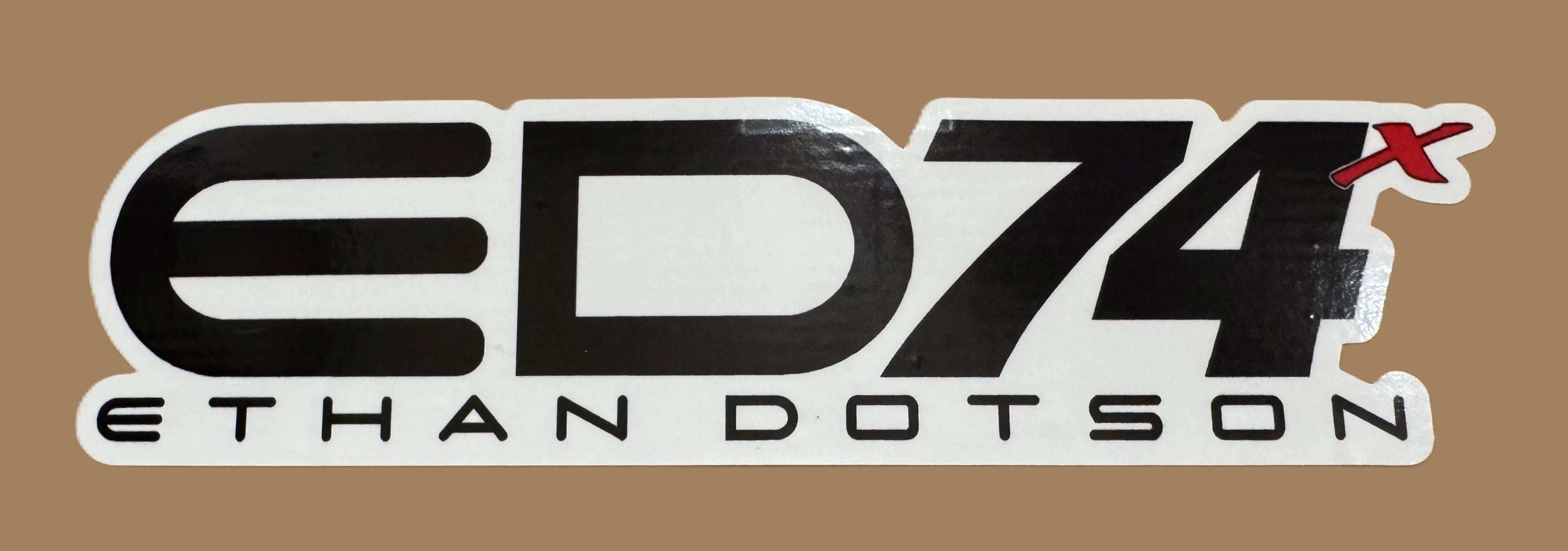ED74x logo Bumper stickers
