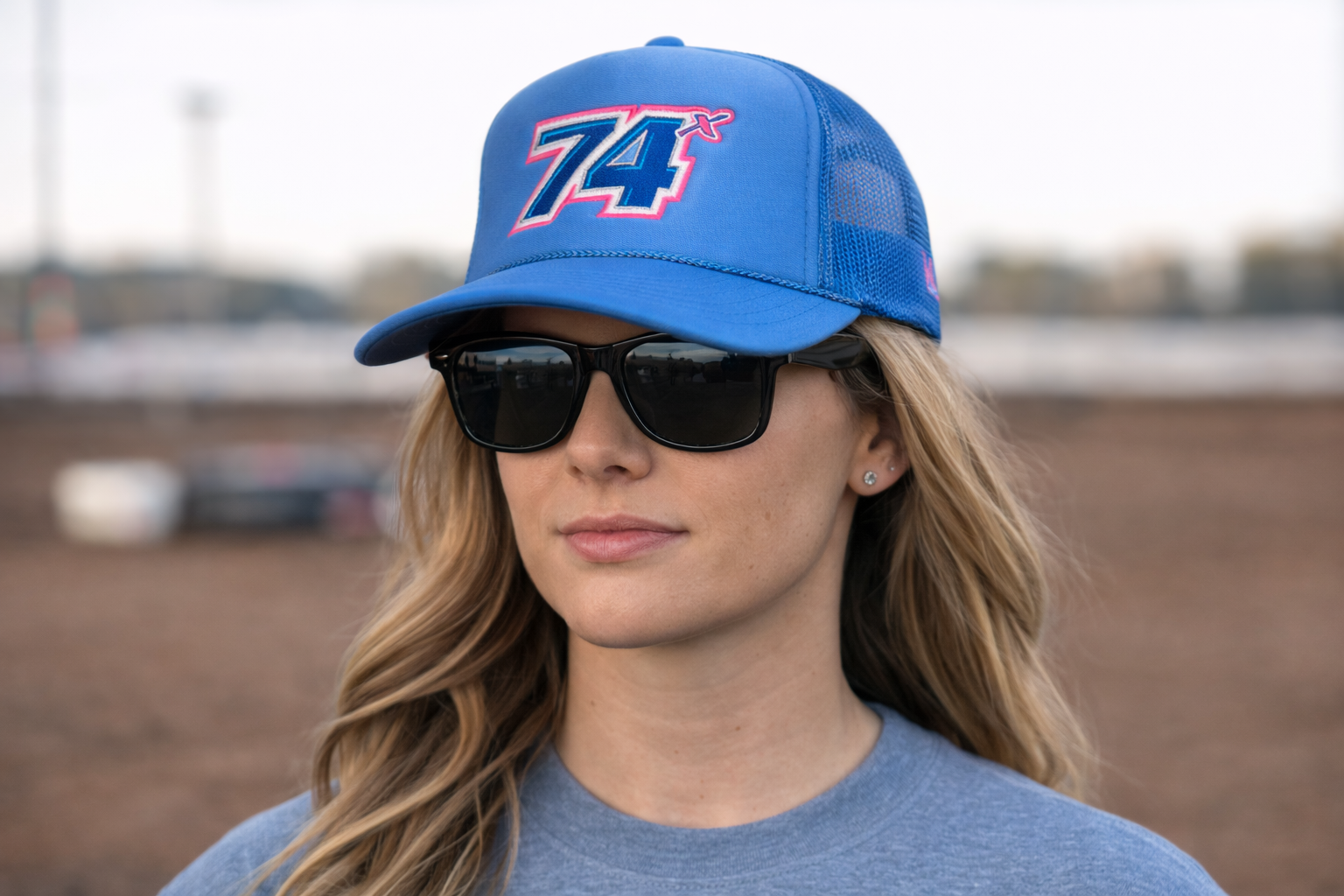 Blue 74x SnapBack