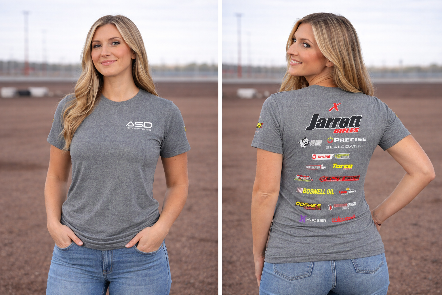 Crew Shirt Gray