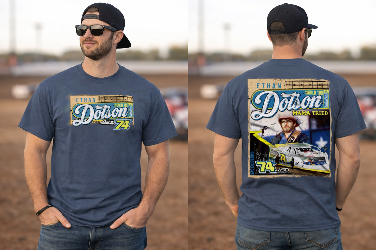 Merle Haggard World 100 Tee