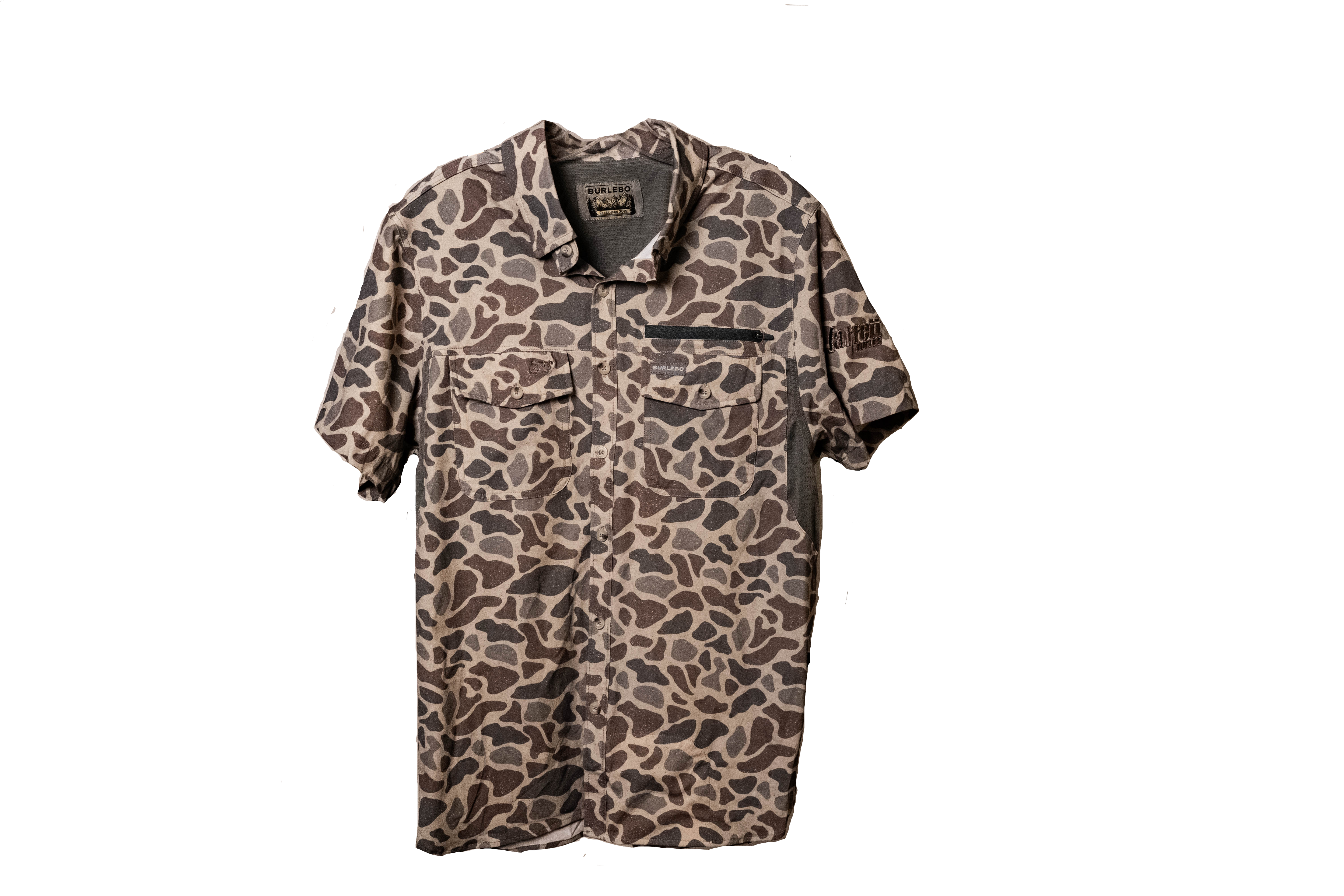 Burlebo Performance Outdoor Button Up - Deer Camo