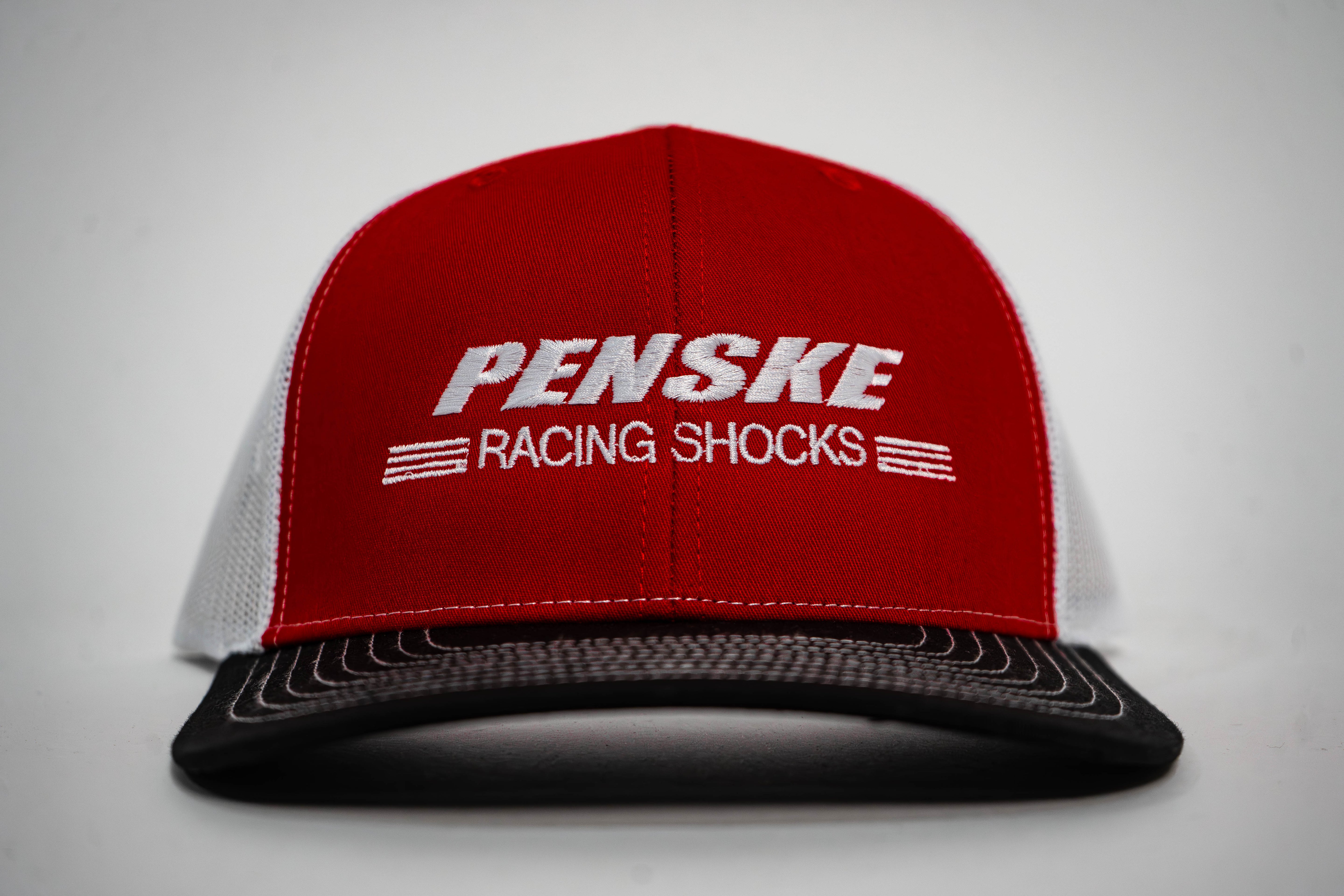 Penske Red, White, and Black Snapback Hat