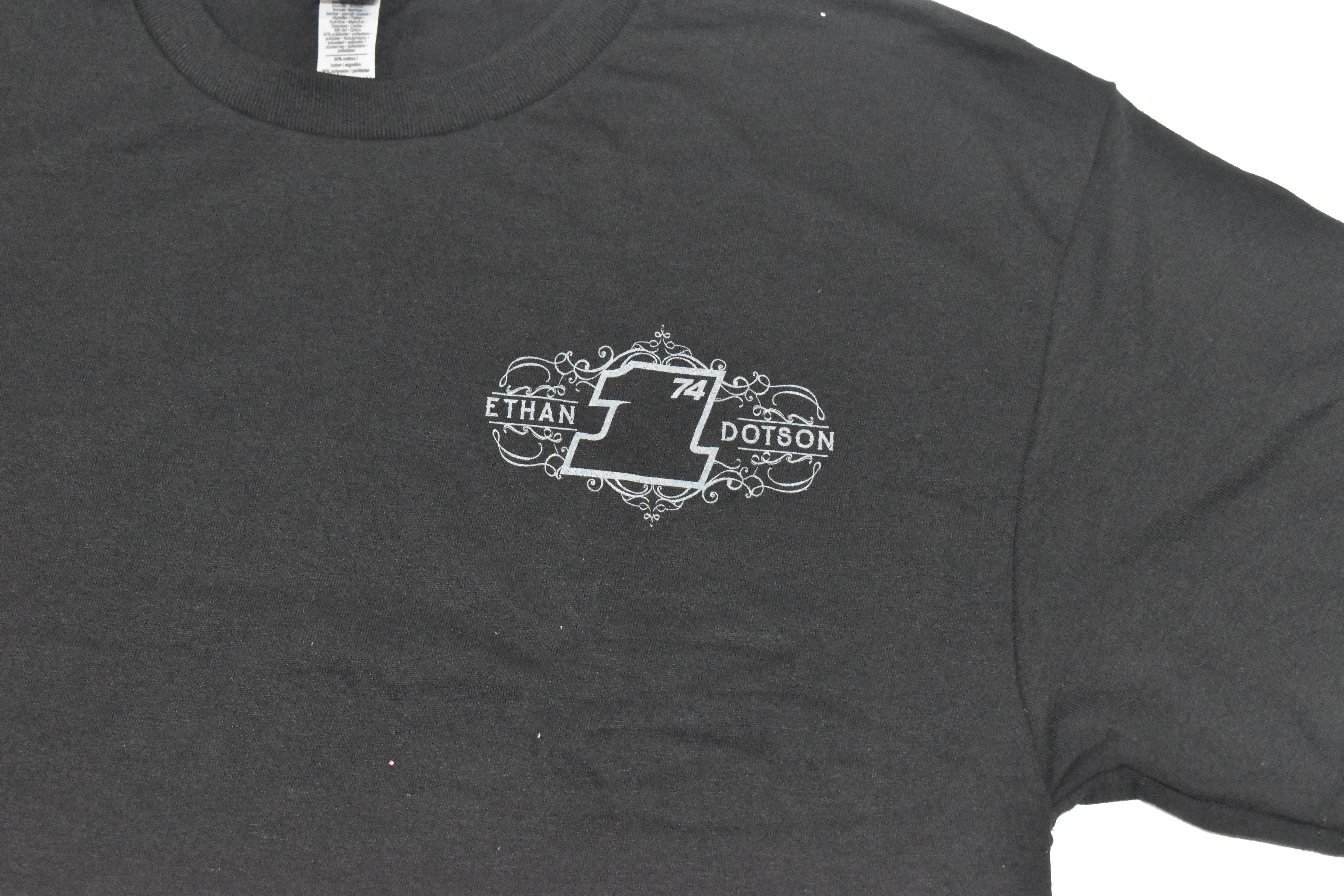 Ethan Dotson Black Vintage Tee
