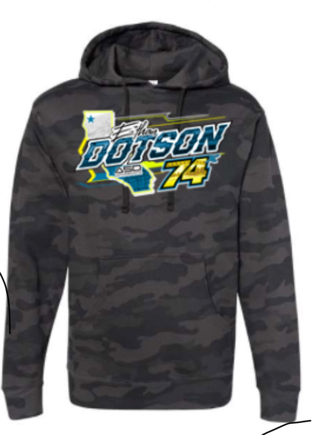 Black camo World 100 hoodie