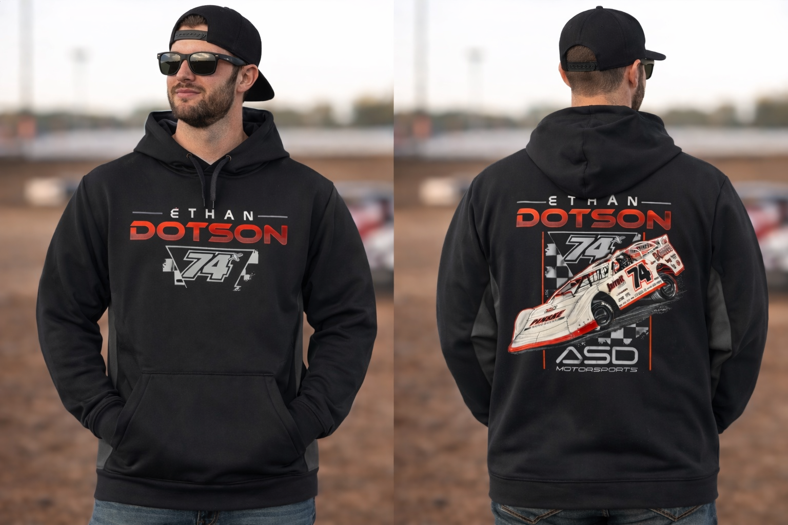 Ethan Dotson Sport Hoodie
