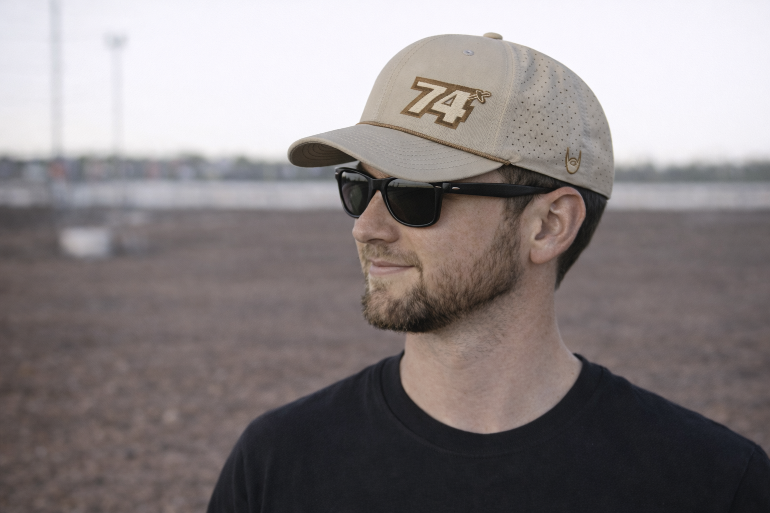 Khaki 74x Snapback Hat
