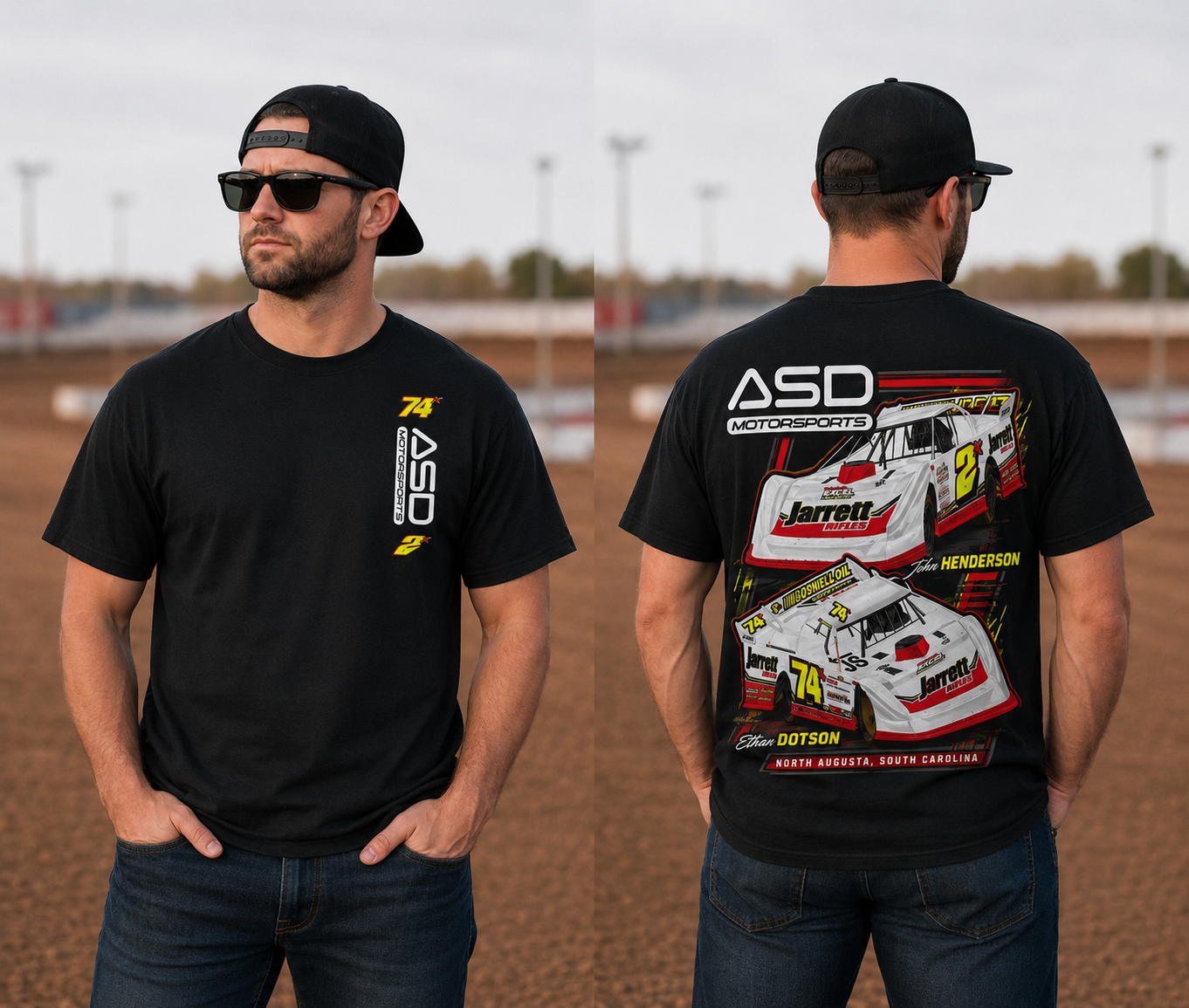 ASD 2 car Tee