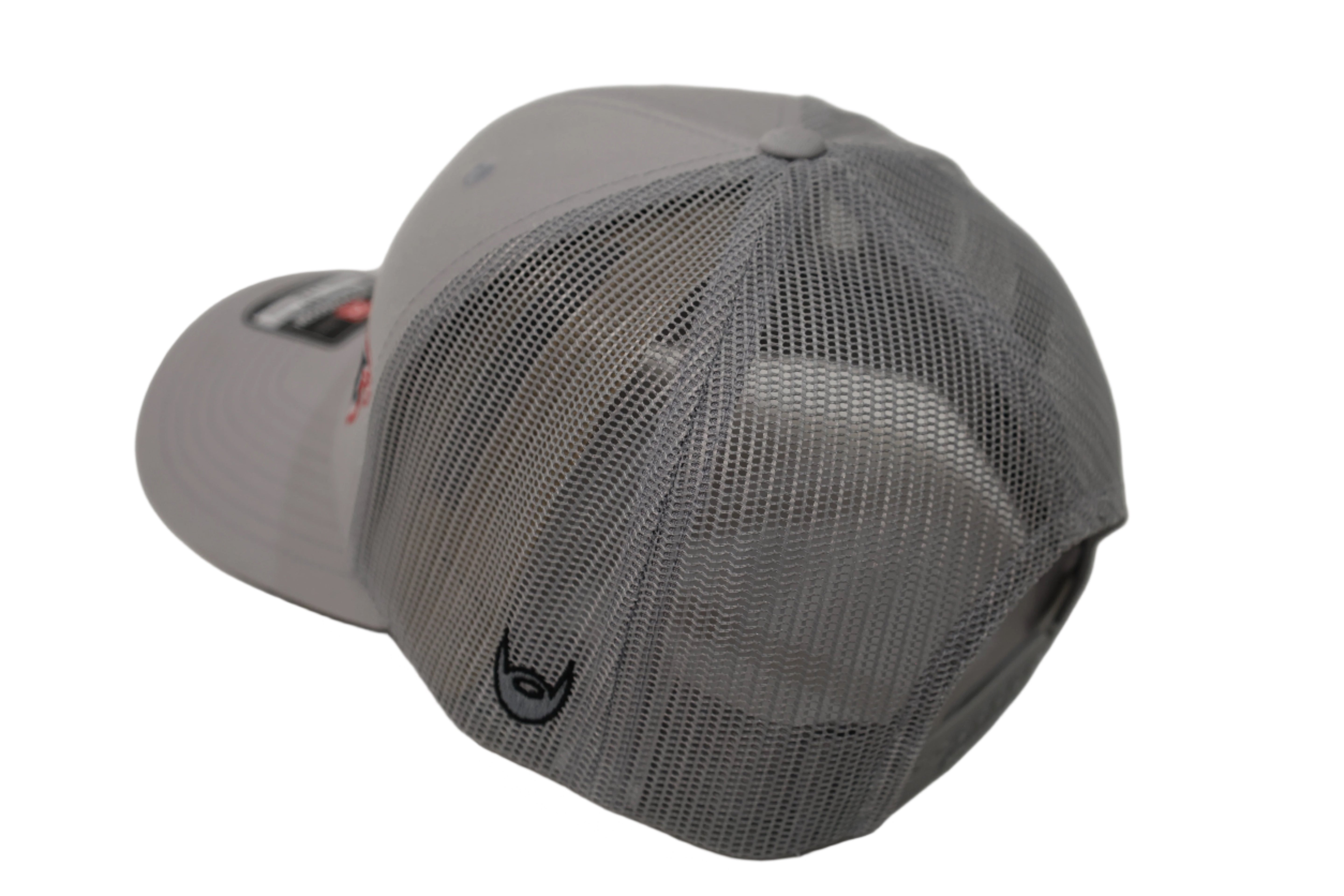 Grey 74x Mesh Snapback hat